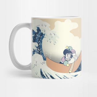 Pom Pom and the Great Wave Mug